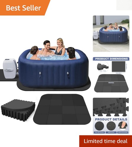 Non slip hot - tub,