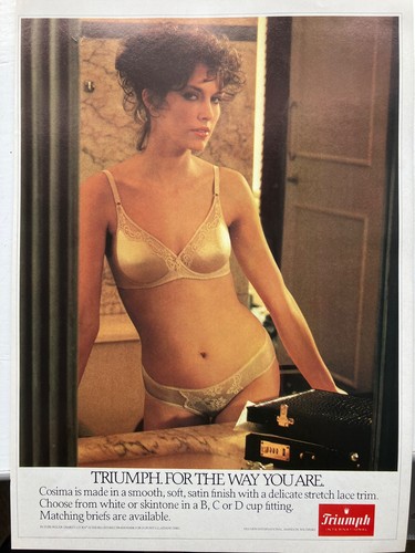 Triumph bra advertisment