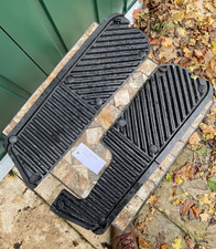 Used Hayter Heritage Ride on mower Foot Plate Rubber Footpad Mats