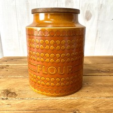 Vintage Hornsea Pottery Flour Canister. 1974