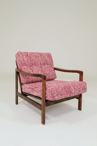 Scandinavian armchair red - armchair,