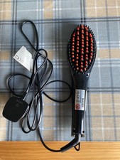 Hair Straightening Brush Used