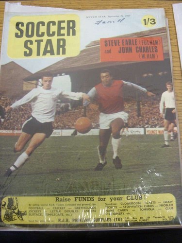 1967 soccer star weekly - soccer,