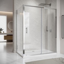 Sliding shower enclosure door - shower,