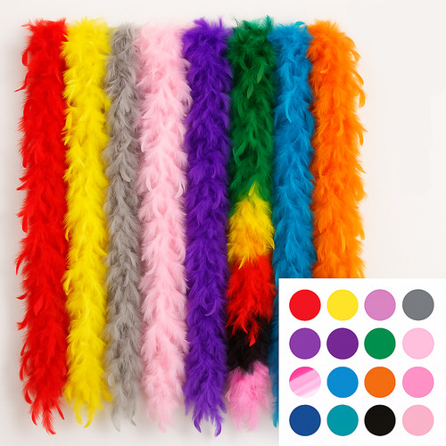 Feather boa 1920s flapper - boa,