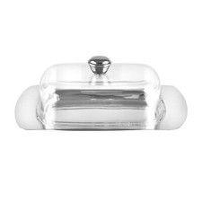 Butter Dish with Lid Clear