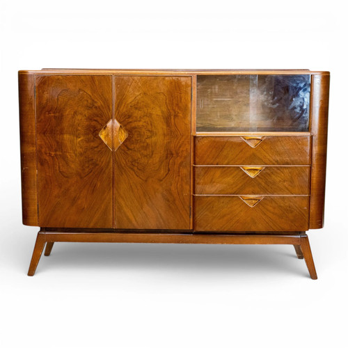 Art deco style walnut - deco,