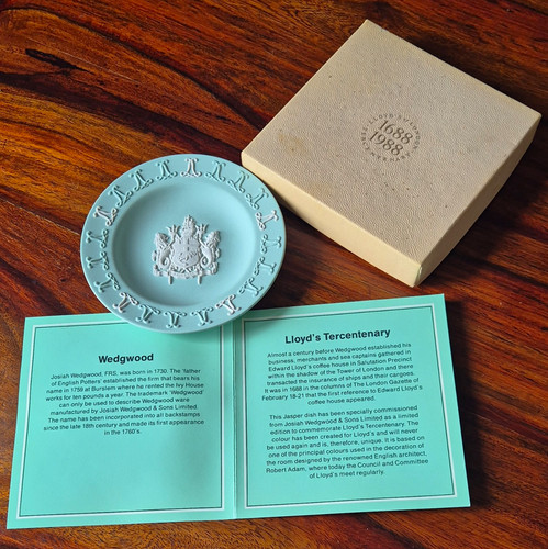 Wedgwood jasperware lloyds - jasperware,