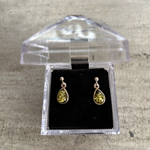 Pair drop earrings - of,