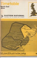EASTERN NATIONAL BUS TIMETABLE
