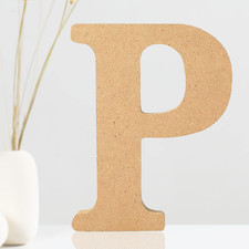 6 Inch Designable Wood Letters
