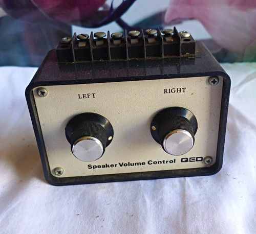 Qed speaker volume control - qed,