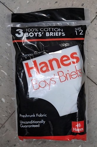 Vintage 1992 hanes boys - hanes, briefs