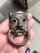 Vintage Brass Lion Durham Mask