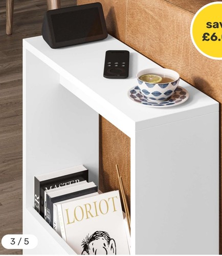 Narrow side table - table,, bedside