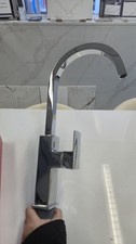 EX DISPLAY Comap Marata Chrome Kitchen Mixer Tap with modern square spout