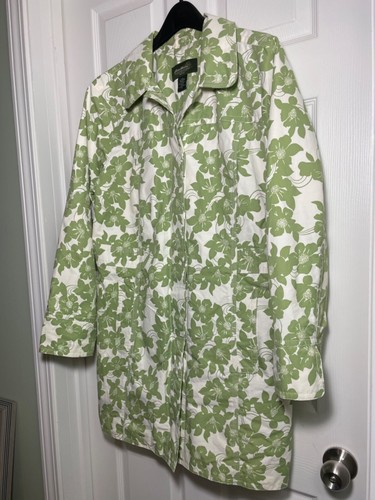 Eddie bauer green floral - green, rain