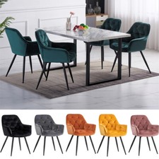 Set of 2/4 Velvet Dining