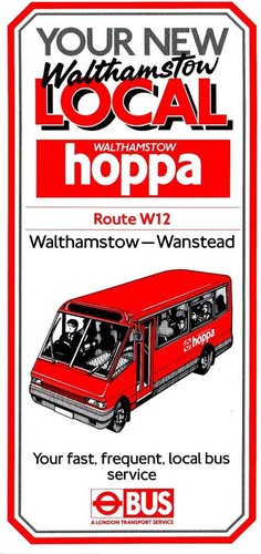 Route w12 london - london, bus