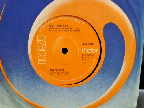 Elvis presley suspicion - elvis, "