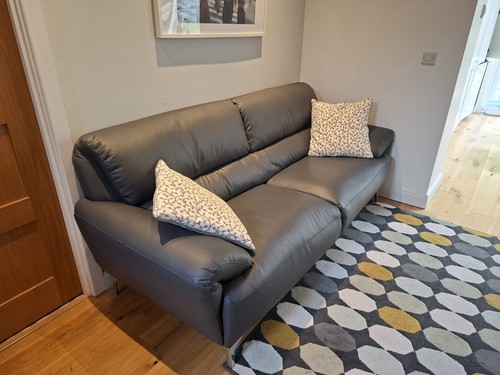 Slate grey seater bonded - grey,