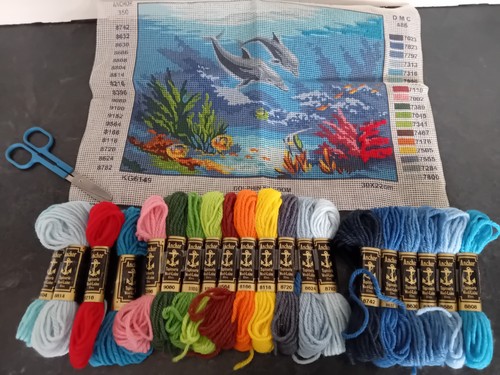 Dolphin kingdom tapestry - dolphin,