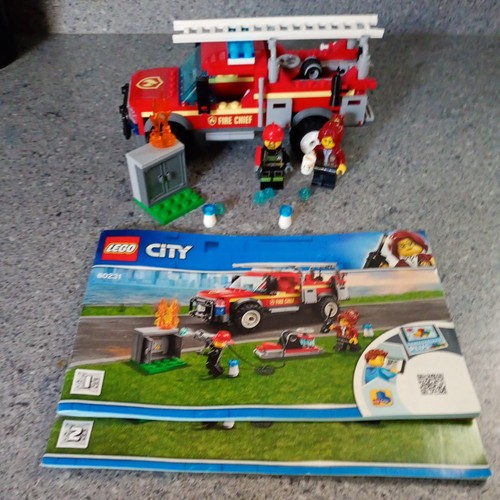 Lego 60231 fire chief - lego,