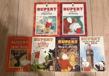 Vintage Rupert Books X 6