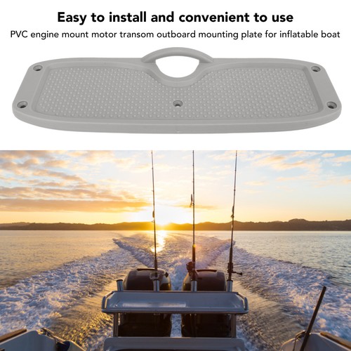 Pvc transom plate - :(grey)pvc,
