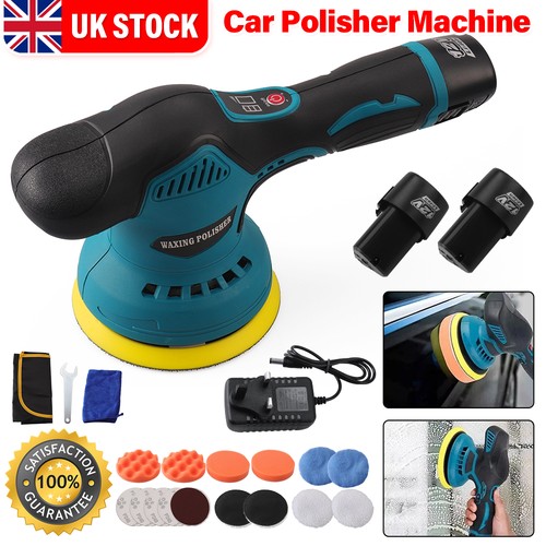 Cordless car polisher buffer - car,