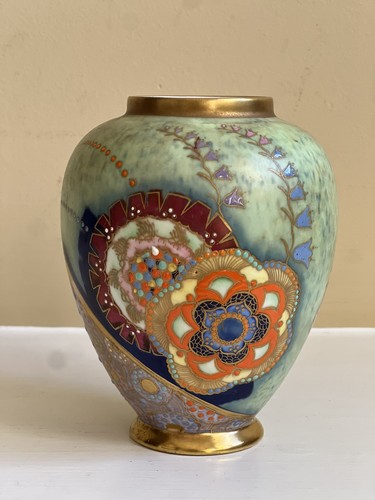Carlton ware vase - carlton, bell