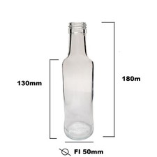 Glass bottle with - bottle,