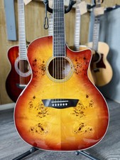 Washburn deep forest burl ace - washburn,