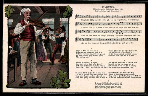 Lied postcard hilmar - postcard,