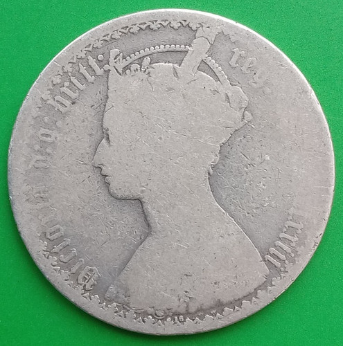 1873 victoria silver - 1873, florin
