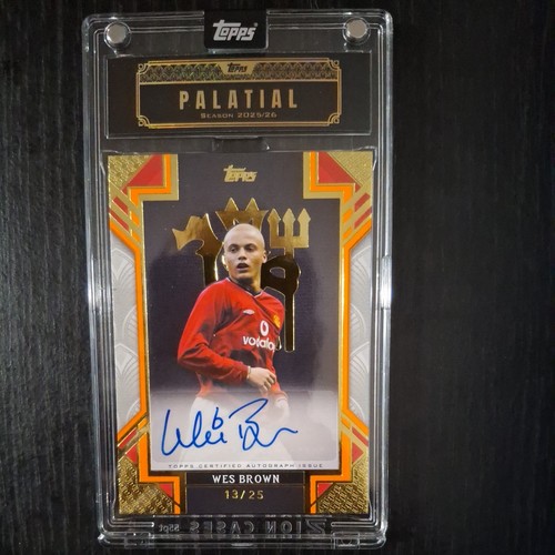 Wes brown auto topps - brown,