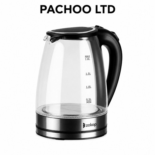 Glass electric kettle - 1.8l,