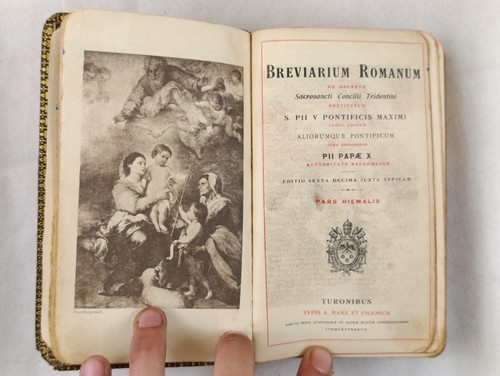 Breviarium romanum latin - breviarium,