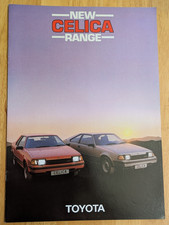 Toyota Celica 1982 Brochure