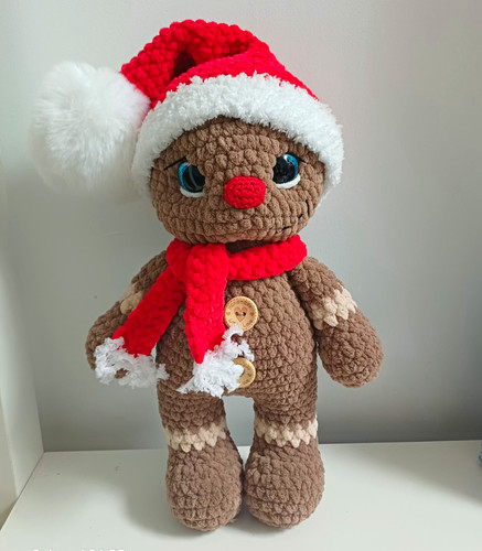 Handmade crochet gingerbread - handmade,