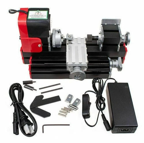 Mini wood lathe 12v - mini, dc