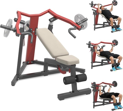 Chest press machine w - 3-in-1,