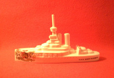 Savoy Crested China WW1 Battleship HMS Queen Elizabeth Exeter Crest