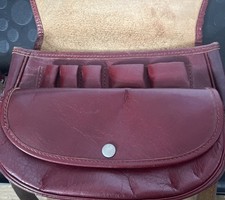 Vintage Leather Saddle Bag 