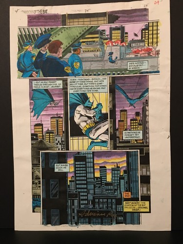 Batman 1995 original hand - dc,