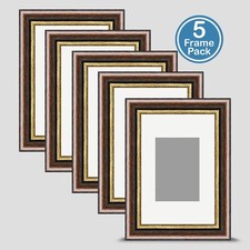 Brown Gold Photo Frame 6x4 5