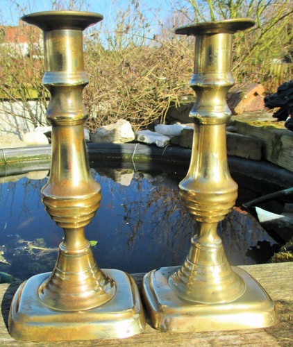 Candlesticks pair early - pair, 19th