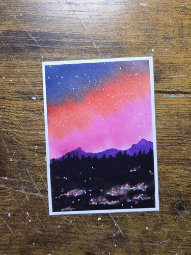 Aceo art print original - aceo, *art