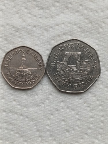 Pair coins bailiwick of - coins,,