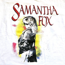 Vintage 90s Samantha Fox T